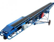 Movable belt conveyor